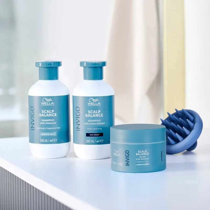 Bild 4 för Wella Professionals Invigo Scalp Balance Sensitive Scalp Mask 150 ml