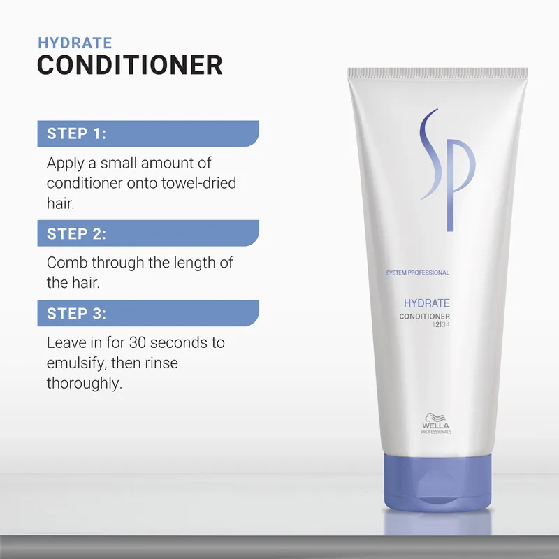 Bild 3 för Wella Professionals SP Classic Hydrate Conditioner 200 ml
