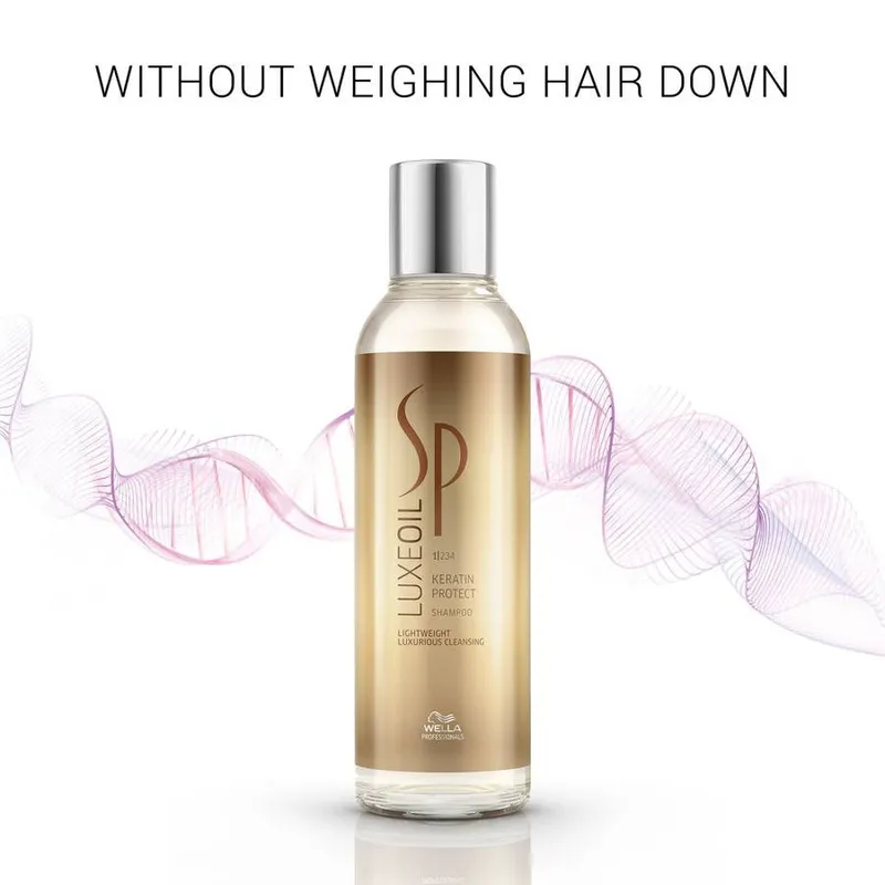 Bild 2 för Wella Professionals SP Classic LuxeOil Keratin Protect Schampo 200 ml