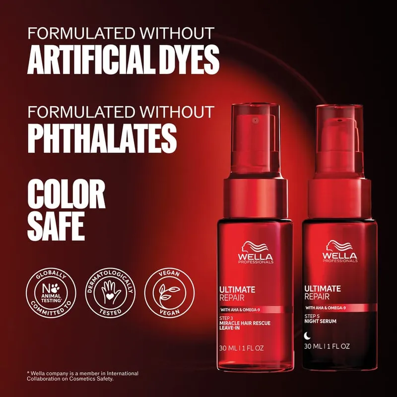 Bild 8 för Wella Professionals Ultimate Repair Night Hair Serum 30 ml