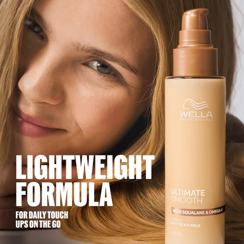Bild 4 för Wella Professionals Ultimate Smooth 24/7 Silky Milk 100ml