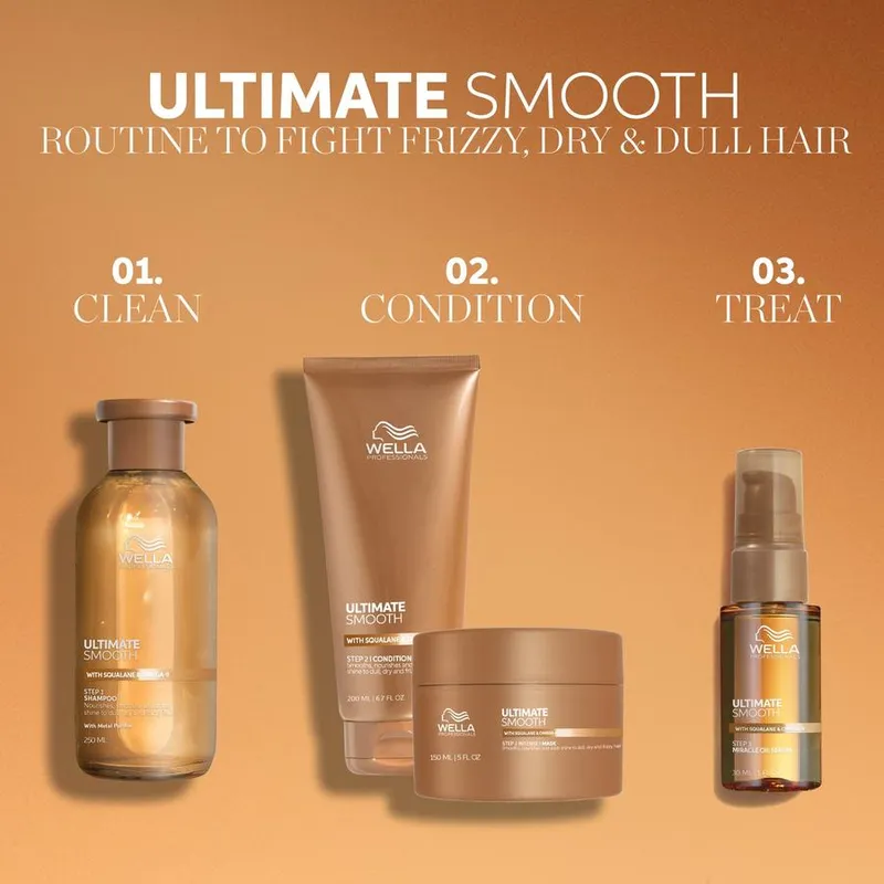 Bild 3 för Wella Professionals Ultimate Smooth Oil Serum 30 ml