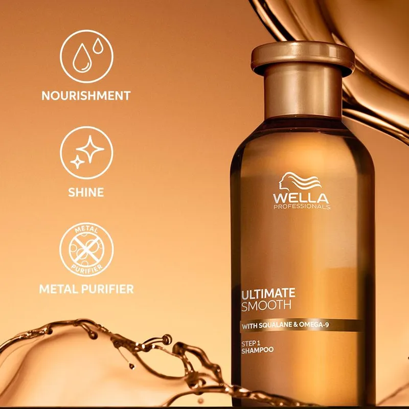 Bild 3 för Wella Professionals Ultimate Smooth Shampoo 250 ml
