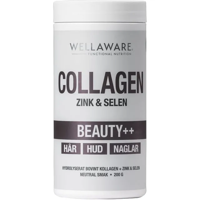 Alternativ bild 0 för WellAware Health Collagen Plus Beauty + Zink + Selen 200 g