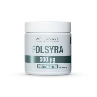 Produktfoto för WellAware Health Folsyra 180 tabletter