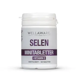 Produktfoto för WellAware Health Selen + E Vitamin 180 minitabletter