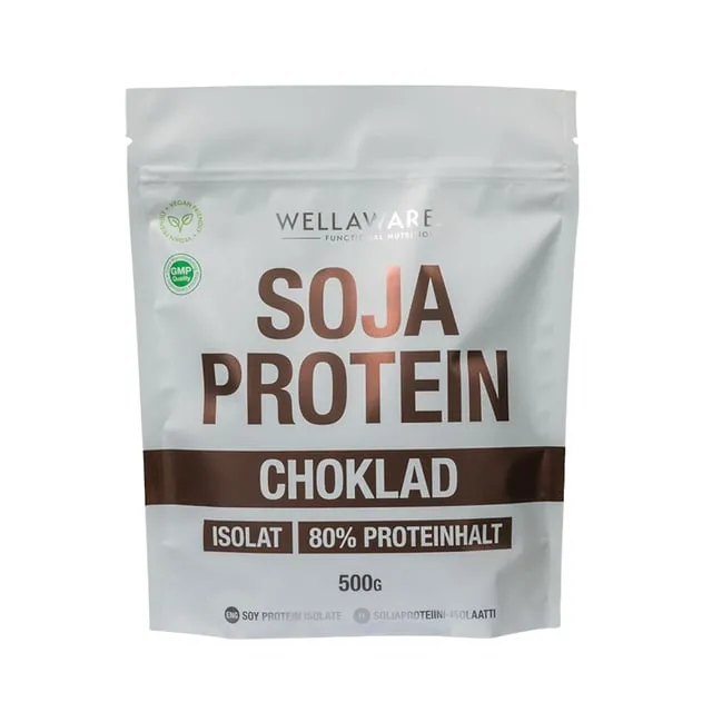 Alternativ bild 0 för WellAware Sojaprotein isolat choklad 500 g