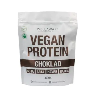 Produktfoto för WellAware Vegan Protein Blend Choklad 500 g