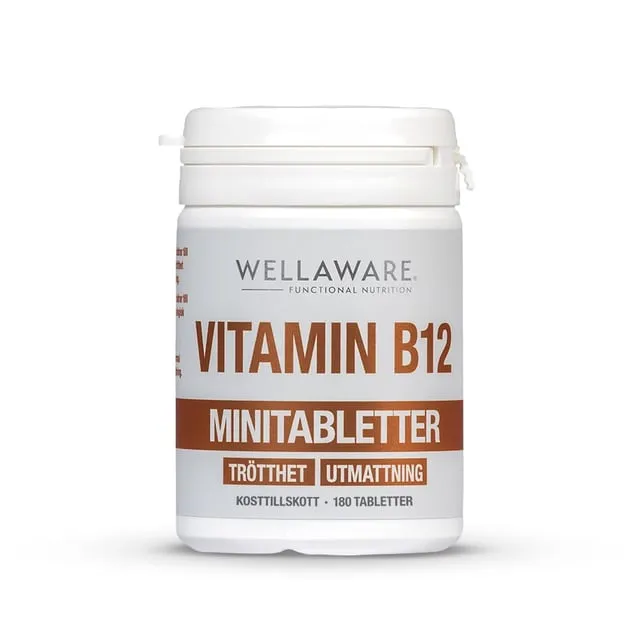 Alternativ bild 0 för WellAware Vitamin B12 180 st minitabletter