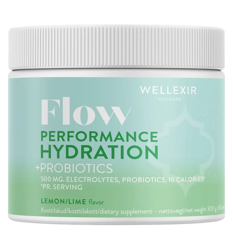 Bild 1 för Wellexir Flow Hydration Lemon Lime 300 g