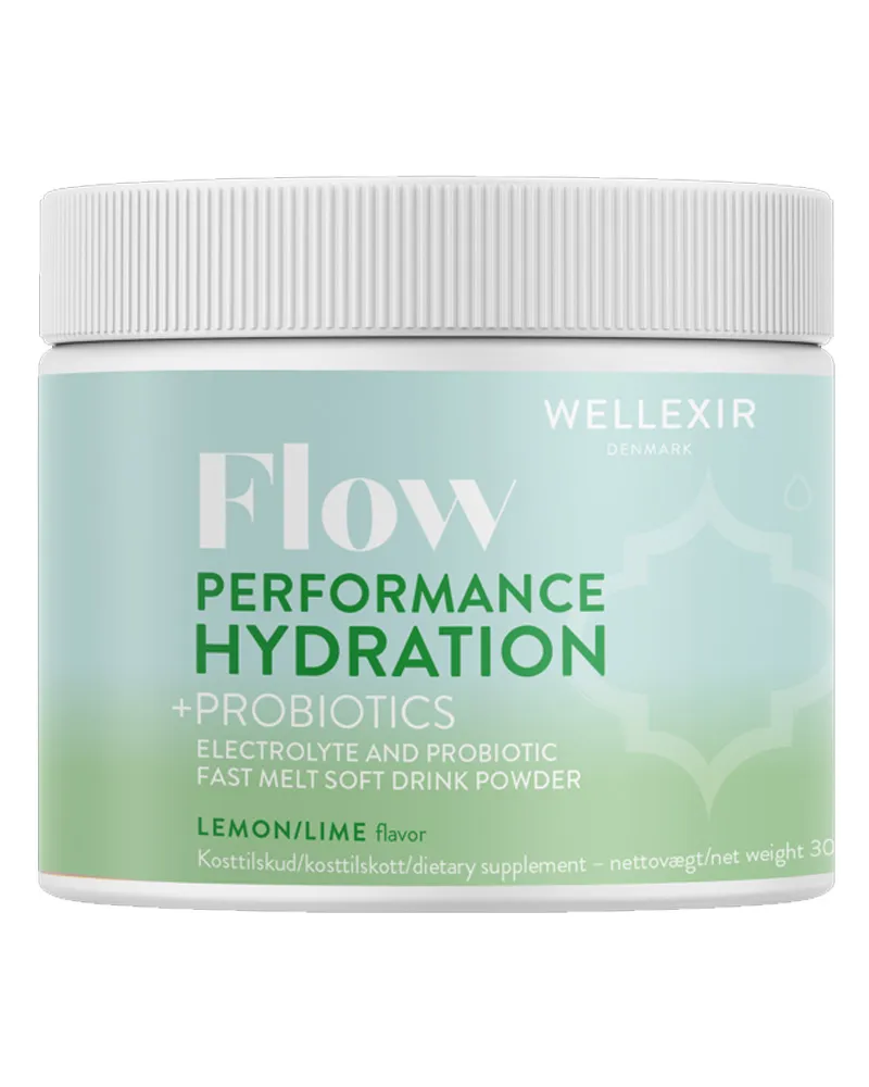 Bild 1 för Wellexir Flow Hydration Lemon Lime 300 g