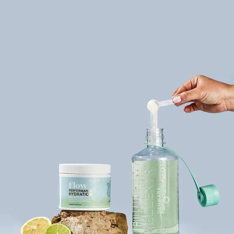 Bild 2 för Wellexir Flow Hydration Lemon Lime 300 g