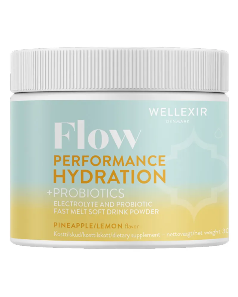 Bild 1 för Wellexir Flow Hydration Pineapple Lemon 300 g