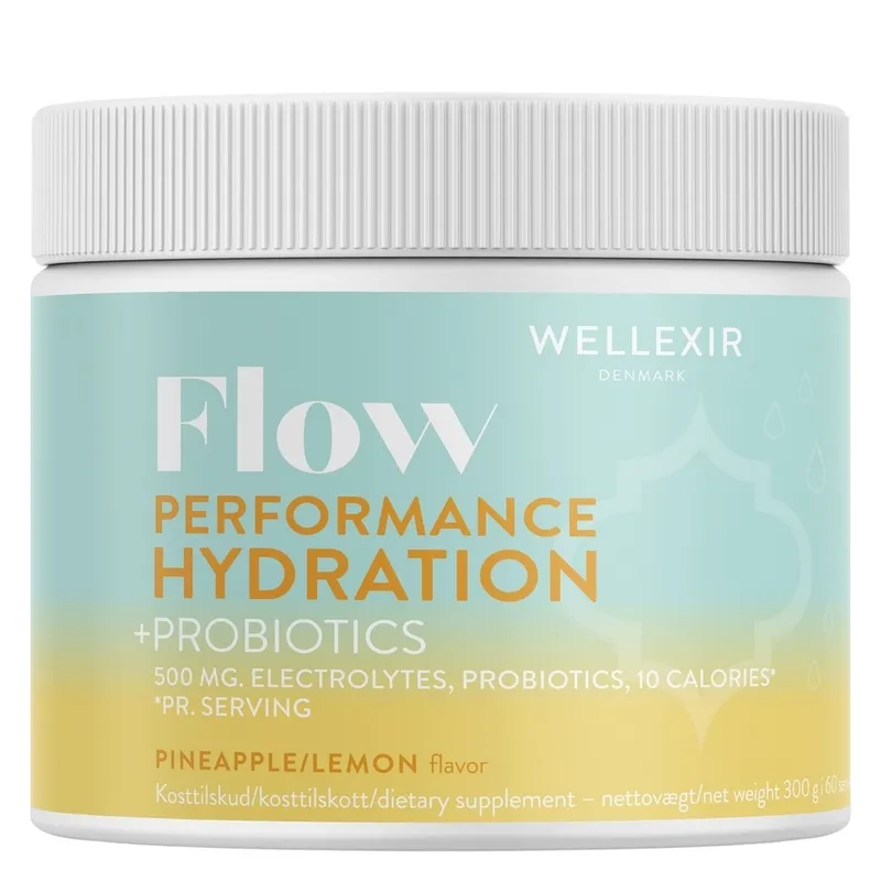 Bild 1 för Wellexir Flow Hydration Pineapple Lemon 300 g