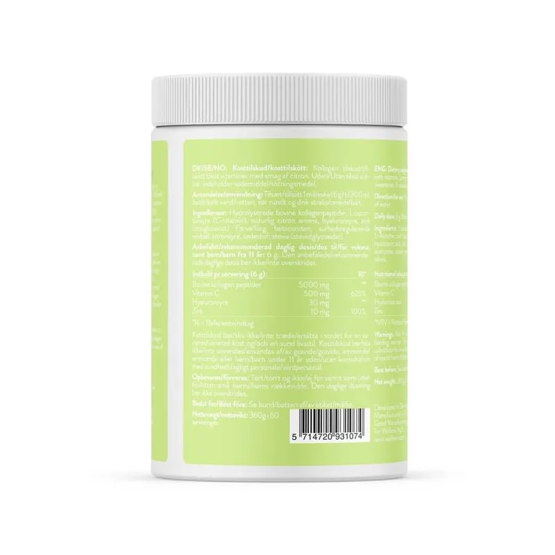 Bild 2 för Wellexir Glow Beauty Drink Lemonade 360 g