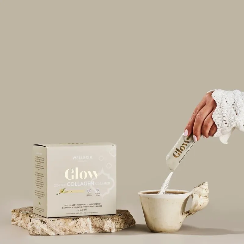 Bild 3 för Wellexir Glow Coffee Creamer Vanilla 6 g