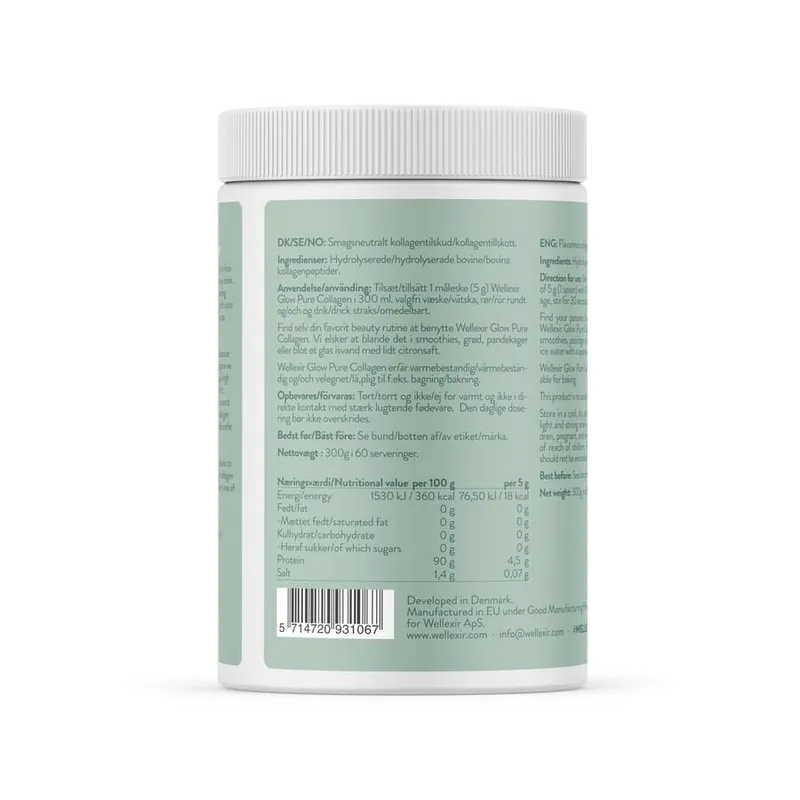 Bild 2 för Wellexir Glow Pure Collagen 360 g