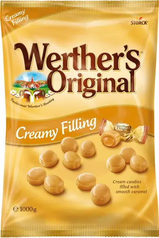 Produktfoto för Werthers Original Creamy Filling 1kg