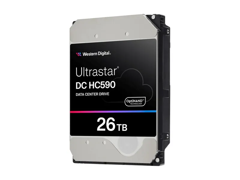 Alternativ bild 0 för Western Digital DC HC590, 26 TB, 7200 rpm, 3.5, SAS