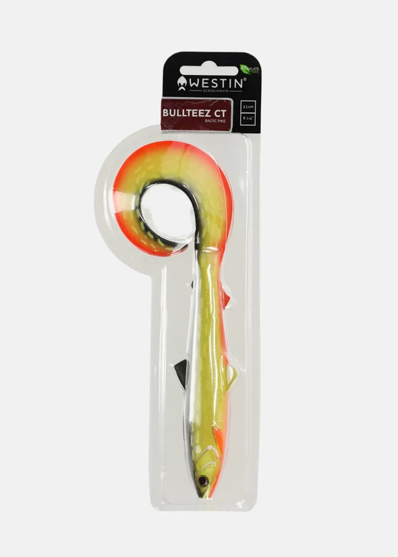 Bild 2 för Westin BullTeez Curltail 21 cm jigg Baltic Pike