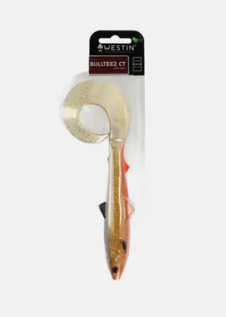 Produktfoto för Westin BullTeez Curltail 21 cm jigg Gold Rush