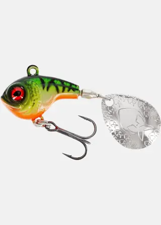 Produktfoto för Westin Dropbite Spin Tail Jig 17 g Firetiger