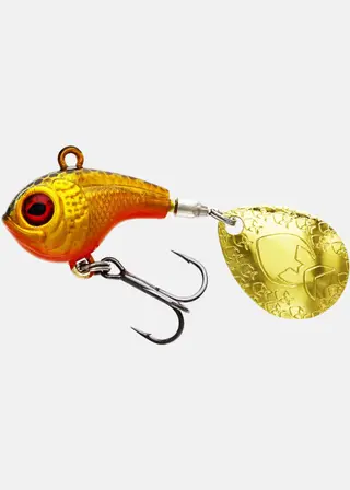 Produktfoto för Westin Dropbite Spin Tail Jig 17 g Gold Rush