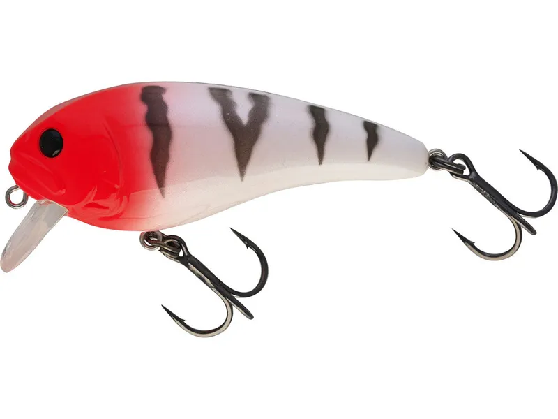 Bild 1 för Westin Fatbite Crankbait 8 cm wobbler Striped Redhead