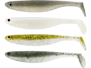 Produktfoto för Westin Shadteez Slim 10 cm jigg 3 st/pkt Clear Water Mix
