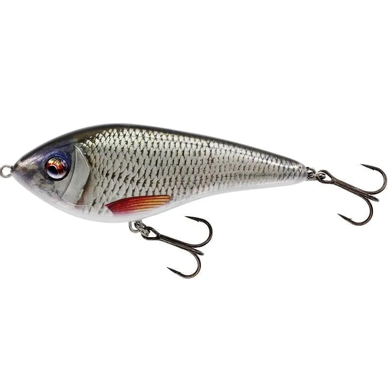 Alternativ bild 0 för Westin Swim 10 cm Sinking jerkbait Real Roach