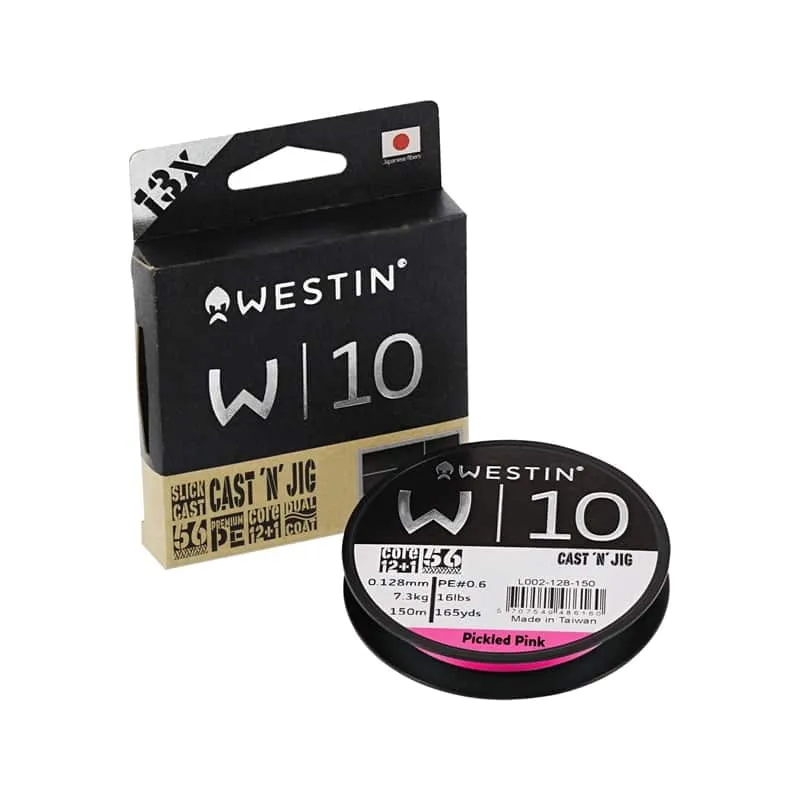 Alternativ bild 0 för Westin W10 Cast ´N´ Jig Pickled Pink 110 m flätlina 0,10mm