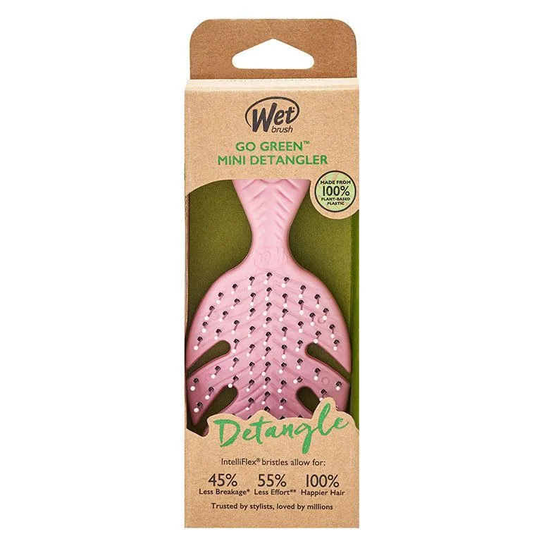 Bild 4 för Wet Brush Go Green Mini Detangler Pink