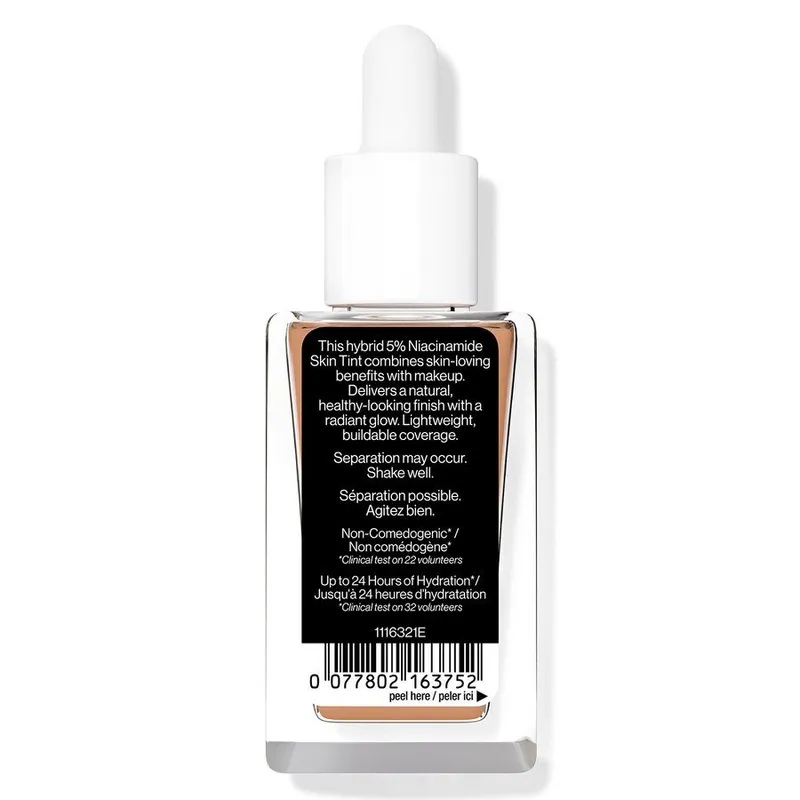 Bild 2 för Wet n Wild Bare Focus Niacinamide Skin Tint Amber Beige 32 ml