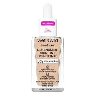 Produktfoto för Wet n Wild Bare Focus Niacinamide Skin Tint Fair Beige 32 ml