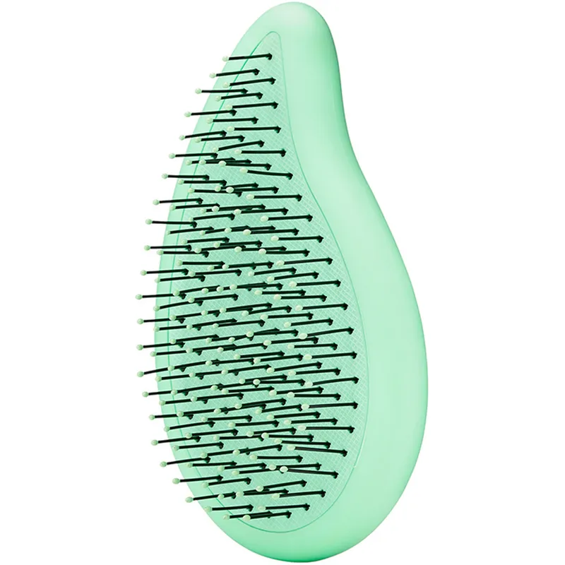 Alternativ bild 0 för WetBrush Go Green Detangling Palm Detangler Green
