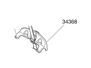 Produktfoto för Wheel holder 591, 561
