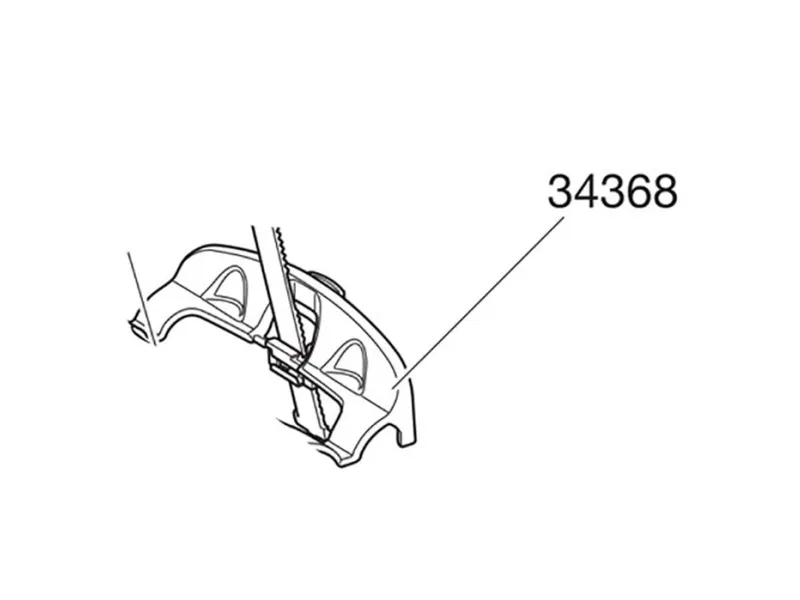 Alternativ bild 0 för Wheel holder 591, 561