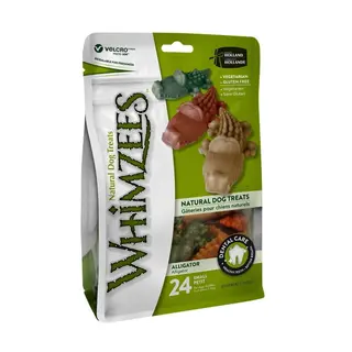 Produktfoto för Whimzees Alligator S 24 stk 360 g MP