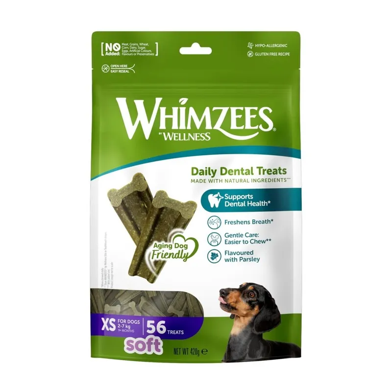 Bild 1 för Whimzees Soft Dentaltugg (XS)
