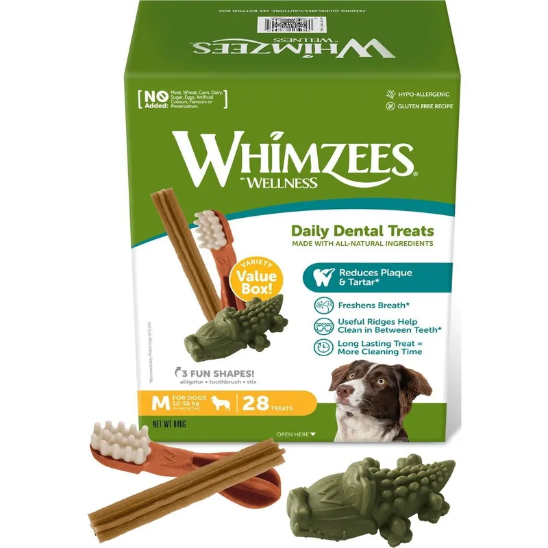 Bild 1 för Whimzees Variety Value Pack M 28-pack
