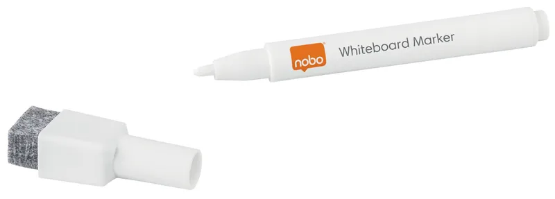 Alternativ bild 0 för Whiteboardmarker Nobo magnetisk fine hvid - (6 stk.)