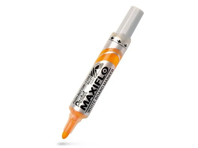Alternativ bild 0 för Whiteboardmarker Pentel Maxiflo, rund, gul