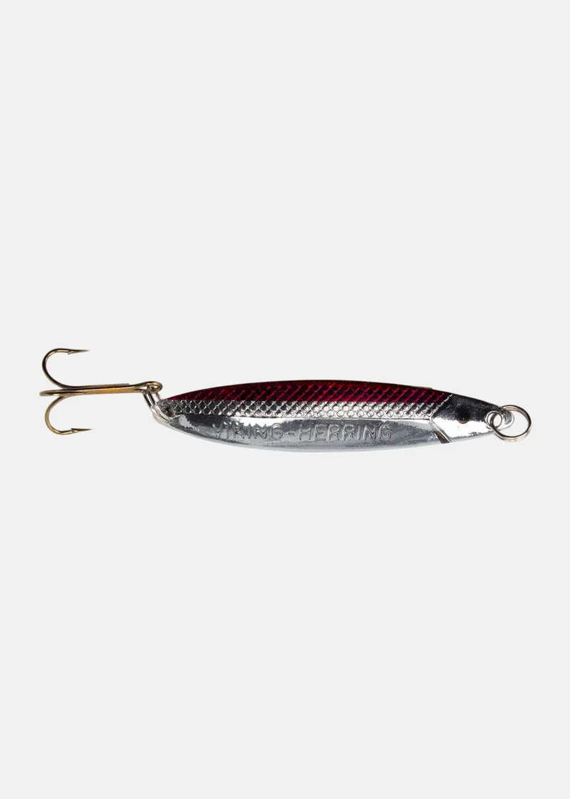 Bild 1 för Wiggler Viking Herring Silver/Röd 7g