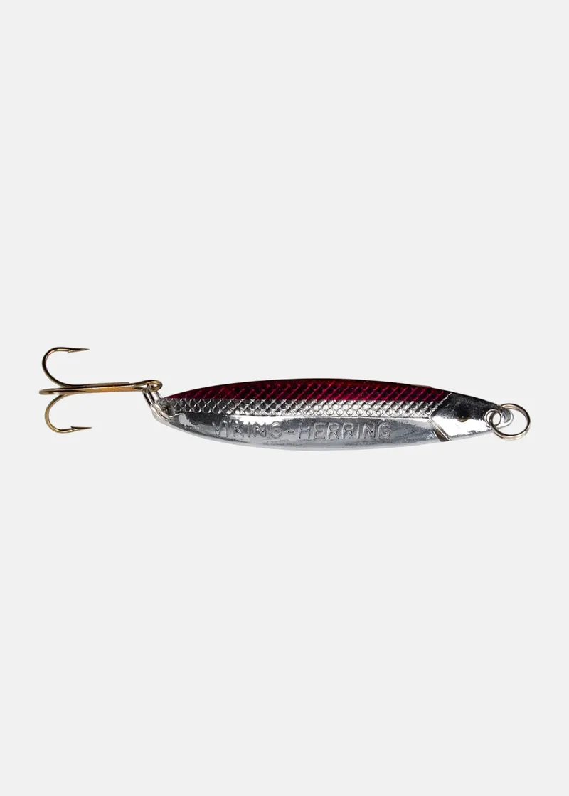 Bild 2 för Wiggler Viking Herring Silver/Röd 7g