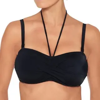 Produktfoto för Wiki Basic Bandeau Bikini Top Svart F 80 Dam