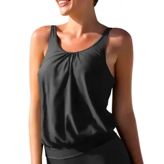 Produktfoto för Wiki Loose Tankini Top Svart E/F Medium Dam