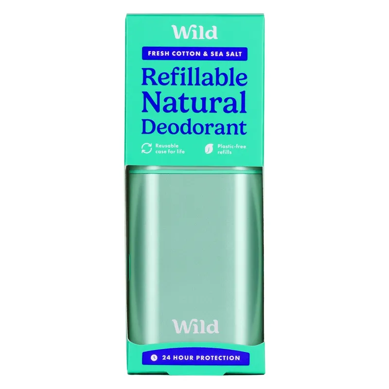 Bild 2 för Wild Aqua Case Fresh Cotton & Sea Salt Deo Starter