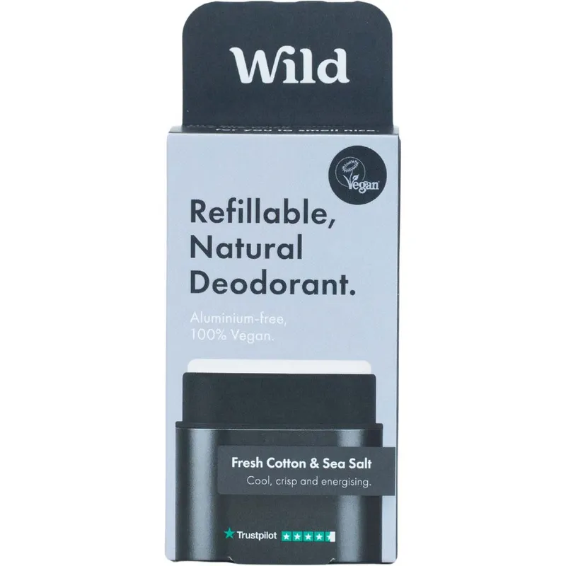 Bild 2 för Wild Black Case Fresh Cotton & Sea Salt Deo Start