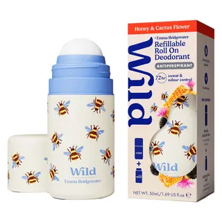 Produktfoto för Wild Deo Roll On Bee Case Honey & Cactus Flower 50 ml