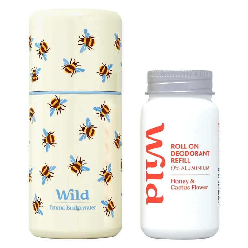 Bild 3 för Wild Deo Roll On Bee Case Honey & Cactus Flower 50 ml
